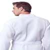 Waffle Spa Bathrobe for Men -  Absorbent, Lightweight