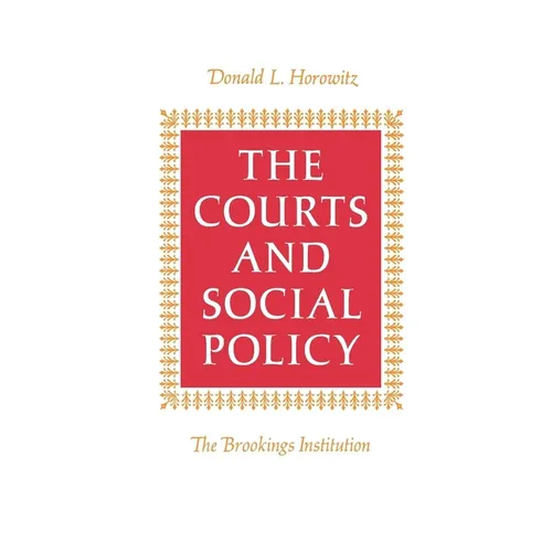 The Courts and Social Policy - Paperback
