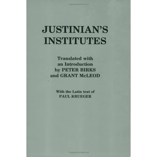Justinian's "Institutes" - Paperback