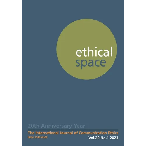 Ethical Space Vol. 20 Issue 1 - Paperback
