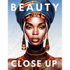 Beauty Close Up: Vol. 2 - A Grayscale Coloring Book of Afrocentric Women - Paperback