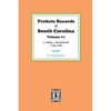 Probate Records of South Carolina, Volume # 1. An Index to Inventories, 1746-1785. - Paperback