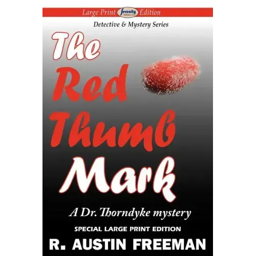 The Red Thumb Mark (Large Print Edition) - Paperback