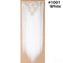 Long Straight Clip in on Hair Extensions