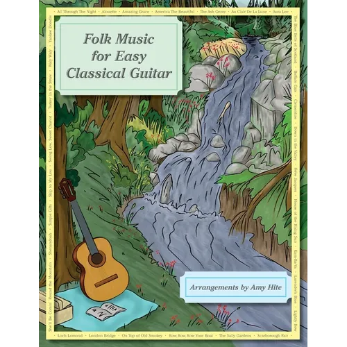 Folk Music for Easy Classical Guitar - Paperback