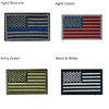 JupiterGear Tactical USA Flag Patch with Detachable Backing