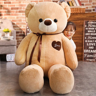 Buy 26 100cm Plush Toy Teddy Bear Giant  T Shirt Soft Stuffed Animals Pillow Dolls Grilfriend Kids Wife Birthday Valentines Day Decor