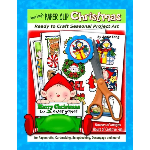 Annie Lang's Paper Clip Christmas - Paperback