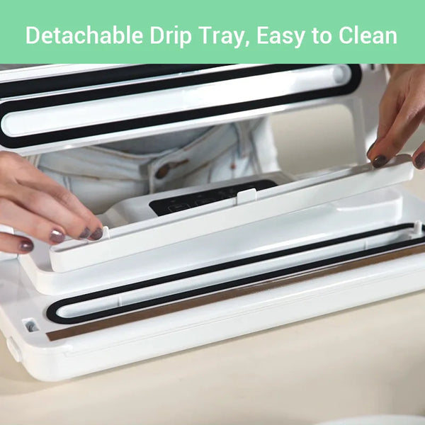 Automatic Vacuum Packing Machine for Food With 15pcs Bags