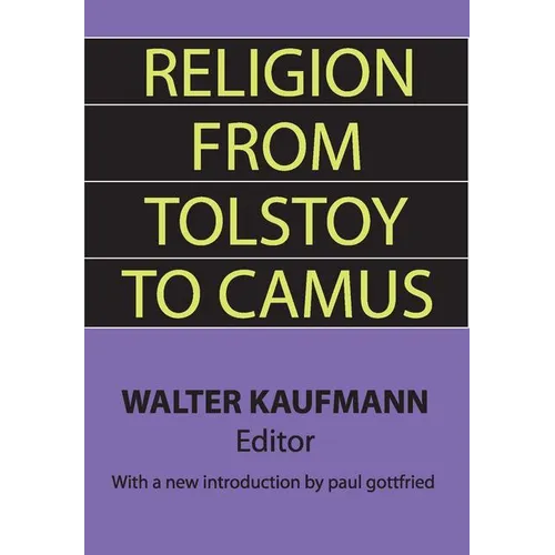 Religion from Tolstoy to Camus - Paperback