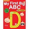 My First Big ABC Book Vol.2: Preschool Homeschool Educational Activity Workbook with Sight Words for Boys and Girls 3 - 5 Year Old: Handwriting Practi - Paperback