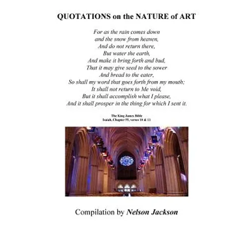 Quotations on the Nature of Art - Paperback