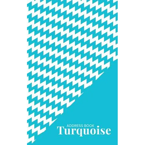 Address Book Turquoise - Paperback