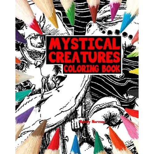 Mythical Creatures Coloring Book - Paperback