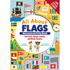 All about Flags Awesome Activity Book: Fun Facts, Mazes, Games, and Brain Teasers - Paperback