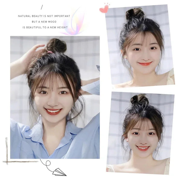Fake Air Bangs
