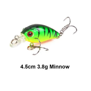 Buy 3-8g-minnow 12.8cm-18g Lifelike Multi Jointed Sinking Wobblers Fishing Lures Pike Swimbait Crankbait Minnow Trout Bass Fishing Tackle Baits