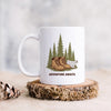 Adventure Mug – Rustic Hiking Coffee Cup | Camping Ceramic Mug, Outdoor Lover Gift