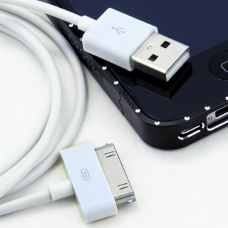 2x 6ft 30-Pin USB Charger Data Sync Cable Cord for iPhone 3g/4/4s iPad 2 iPod Nano1-6