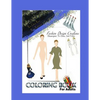 Fashion Design Adult Coloring Book: You Create And Color Your Original Fashion Designs - Paperback