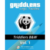 Griddlers Logic Puzzles - Triddlers Black and White - Paperback