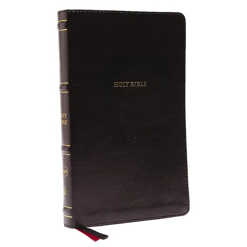 Nkjv, Thinline Bible, Leathersoft, Black, Red Letter Edition, Comfort Print: Holy Bible, New King James Version - Imitation Leather