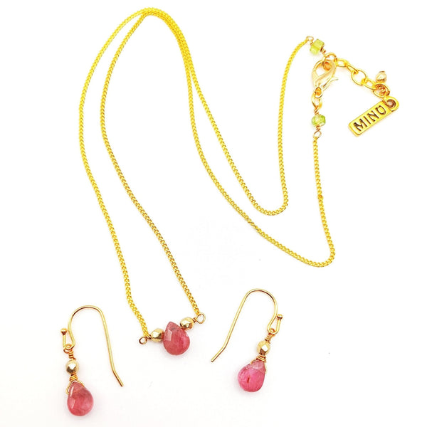 Tourmaline Gumdrop Solitaire Gift Set