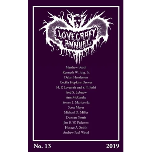 Lovecraft Annual No. 13 (2019) - Paperback