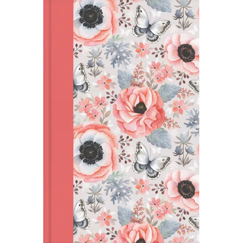 Go-Anywhere KJV Study Bible (Indexed) [Coral Butterfly] - Hardcover