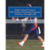 High School Punters Off-Season Training Program - January through July - Paperback