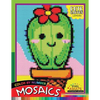 Cute Cactus Lovers Mosaic: Pixel Adults Coloring Books Color by Number - Paperback