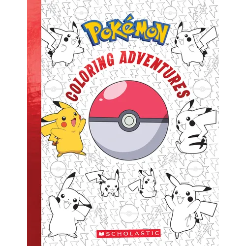 Pokémon Coloring Adventures - Paperback