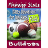 Daily Devotions for Die-Hard Kids Mississippi State Bulldogs - Paperback