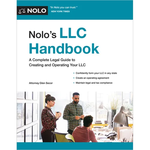 Nolo's LLC Handbook: A Complete Legal Guide to Creating and Operating Your LLC - Paperback