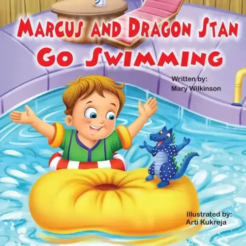Marcus and Dragon Stan Go Swimming - Paperback