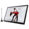 Supersonic Portable 16" 12 Volt Digital LED TV with USB, SD, and HDMI Input, Built-in Rechargeable Lithium Ion Battery and FM Radio (SC-2816)