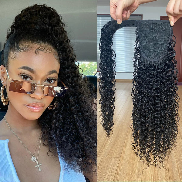 Wrap Around Ponytail Human Hair