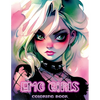 Emo Girls: Coloring Book - Paperback