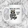 Funny Raccoon Mug - Ceramic Coffee Cup | Coworker Gift, Dishwasher Safe