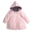 0-36m Baby Girls Coats Autumn Winter Kid Girls Clothes Warm Button Hoodies Coat Kids Girls Jacket Outwear