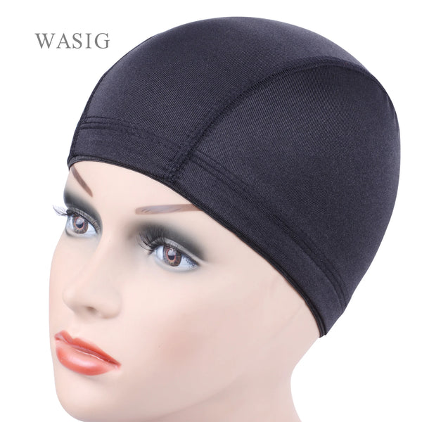 12pcs Glueless Hair Net Wig Liner Cheap Wig Caps for Making Wigs Spandex Net Elastic Dome Wig Cap