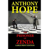 The Prisoner of Zenda - Large Print Edition - Paperback