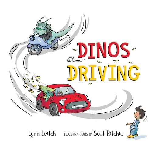Dinos Driving - Hardcover