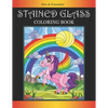Stained Glass Coloring Book: Encouraging Coloring Book with Whimsical Designs & Beginner-Friendly Art Activities to Boost Self-Esteem, on High-Qual - Paperback