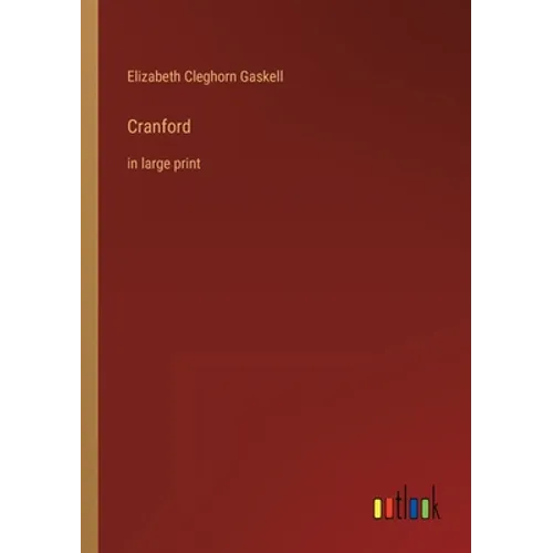 Cranford: in large print - Paperback