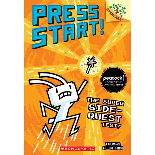 The Super Side-Quest Test!: A Branches Book (Press Start! #6): Volume 6 - Paperback