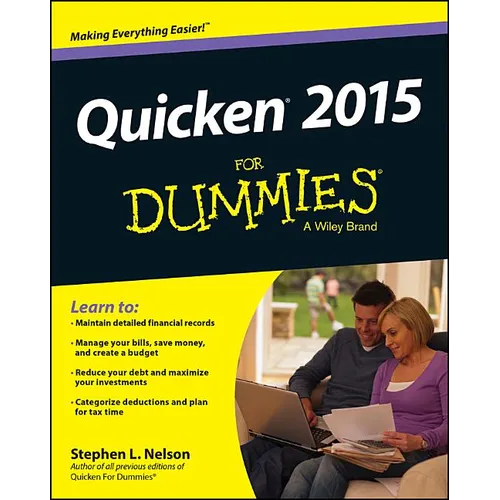 Quicken 2015 For Dummies - Paperback