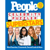 People Celebrity Puzzler Superstars: Word Searches, Crosswords, Second Looks, and More - Paperback