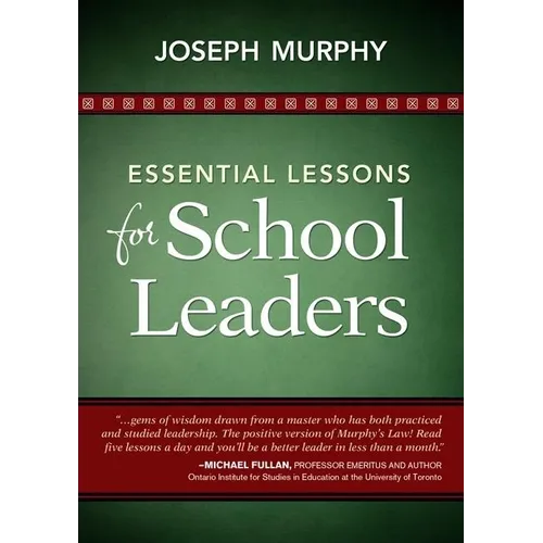 Essential Lessons for School Leaders - Paperback