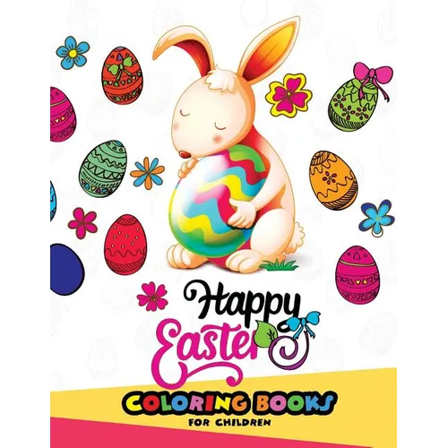 Easter coloring books for children: (Jumbo Size Edition) - Paperback